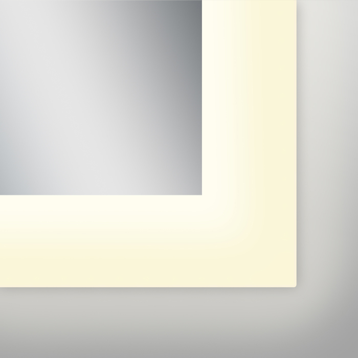BADNOR.NO Lone baderomsspeil m. LED-belysning 120x80cm ...